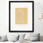 Figure Bending Forward With Right Knee Raised by Auguste Rodin on GIANT ART - auguste rodin figurative auguste rodin