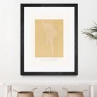 Figure Bending Forward With Right Knee Raised by Auguste Rodin on GIANT ART - auguste rodin figurative auguste rodin