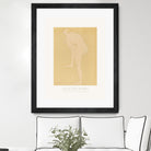 Figure Bending Forward With Right Knee Raised by Auguste Rodin on GIANT ART - auguste rodin figurative auguste rodin