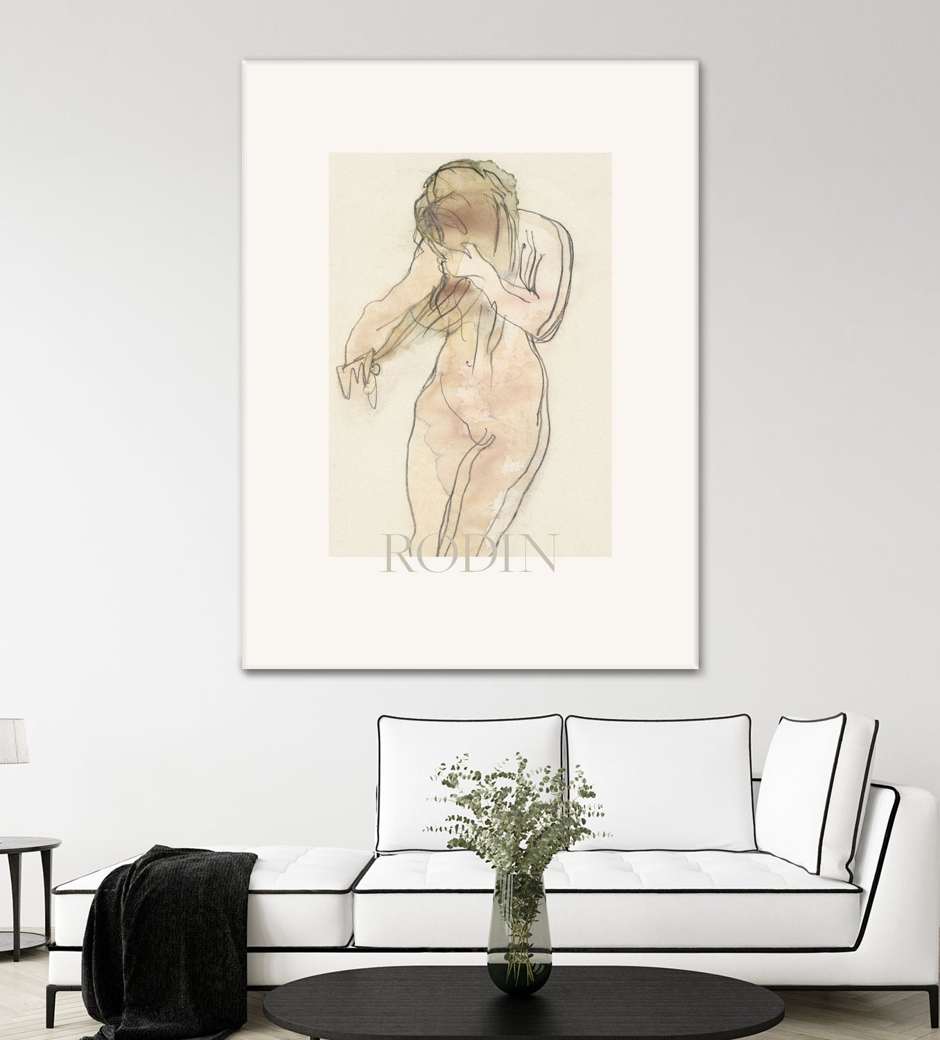 Study of Nude by Auguste Rodin on GIANT ART - auguste rodin figurative auguste rodin