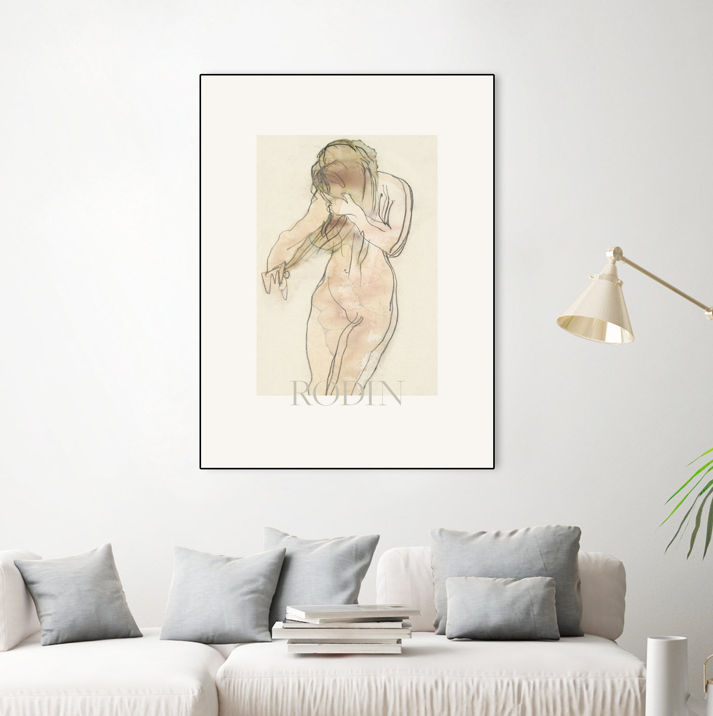 Study of Nude by Auguste Rodin on GIANT ART - auguste rodin figurative auguste rodin