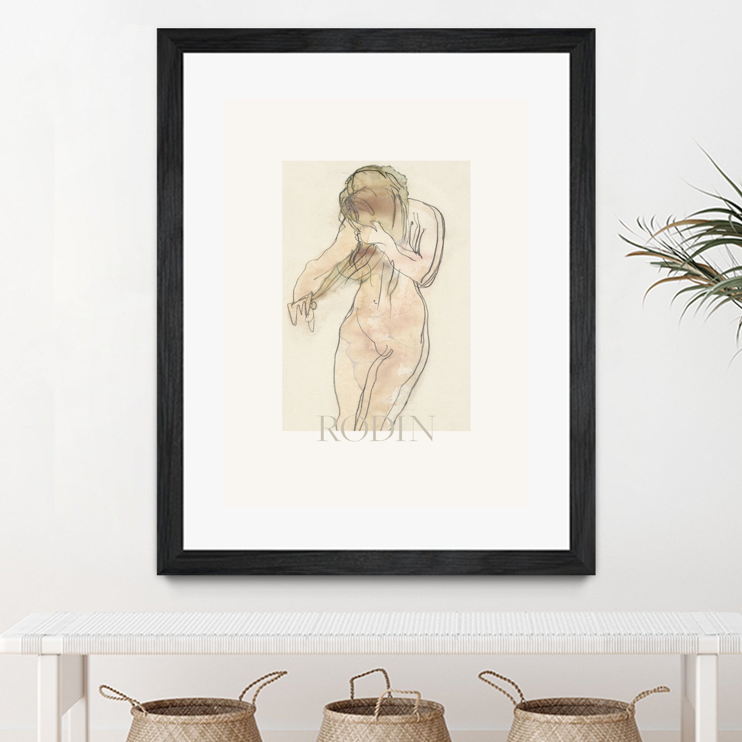 Study of Nude by Auguste Rodin on GIANT ART - auguste rodin figurative auguste rodin