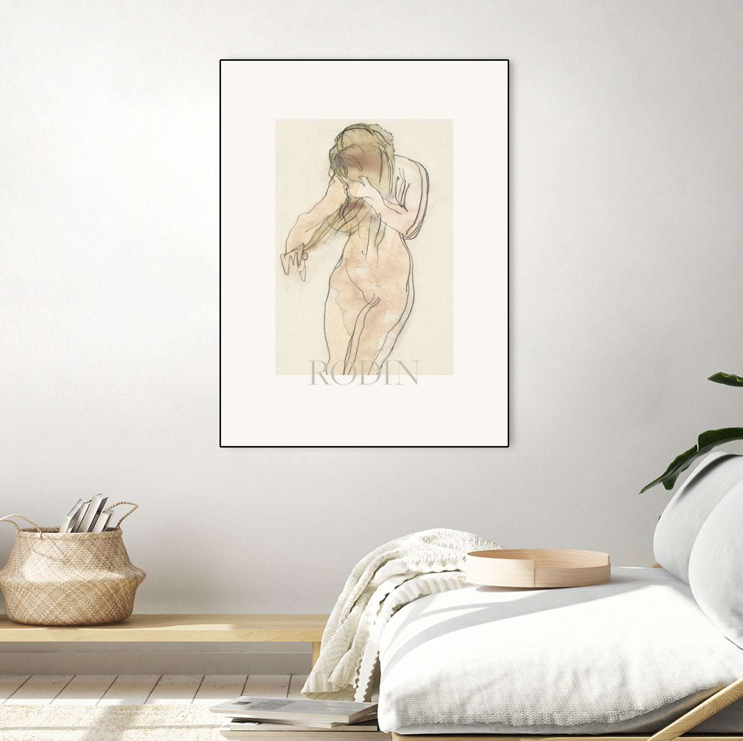 Study of Nude by Auguste Rodin on GIANT ART - auguste rodin figurative auguste rodin