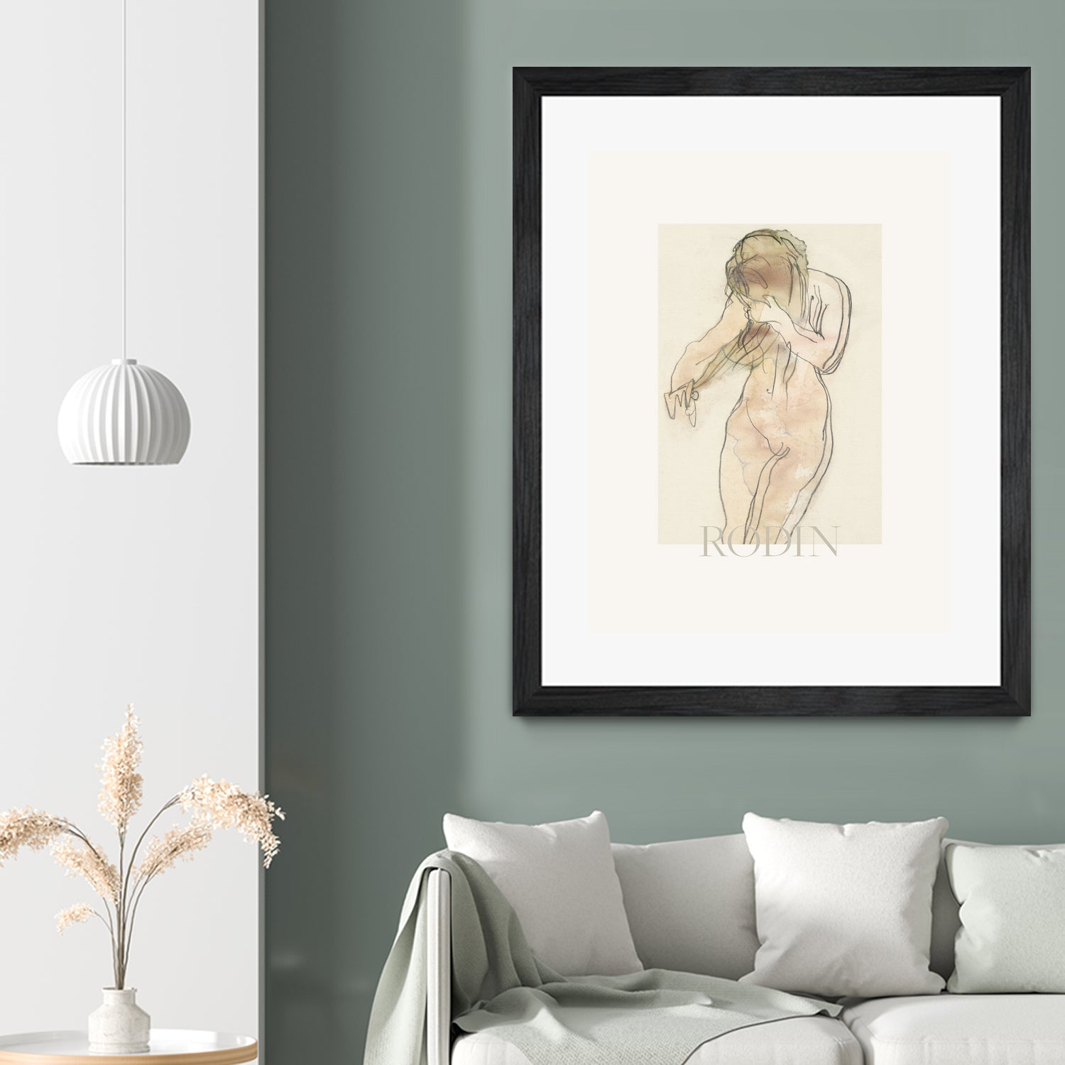 Study of Nude by Auguste Rodin on GIANT ART - auguste rodin figurative auguste rodin