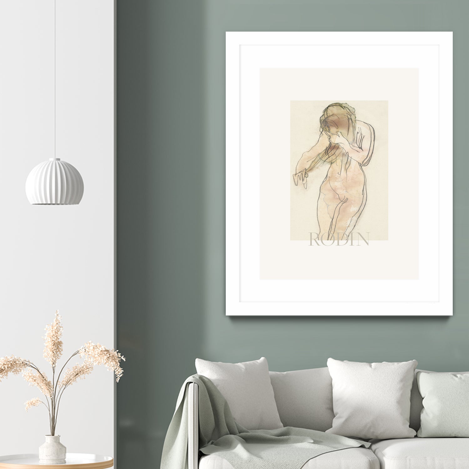 Study of Nude by Auguste Rodin on GIANT ART - auguste rodin figurative auguste rodin