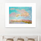 Pastel Sky Drift by Dorothy Fagan on GIANT ART - illustration abstract landscape painting