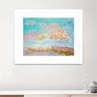 Pastel Sky Drift by Dorothy Fagan on GIANT ART - illustration abstract landscape painting