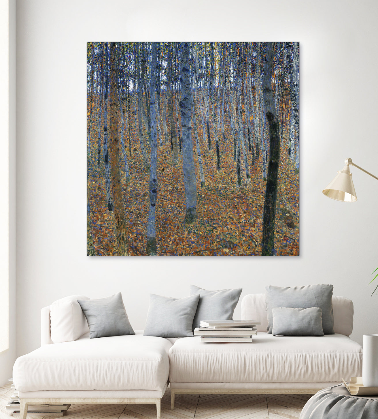 Beech Grove I (1902) by Gustav Klimt on GIANT ART - 5906 illustration