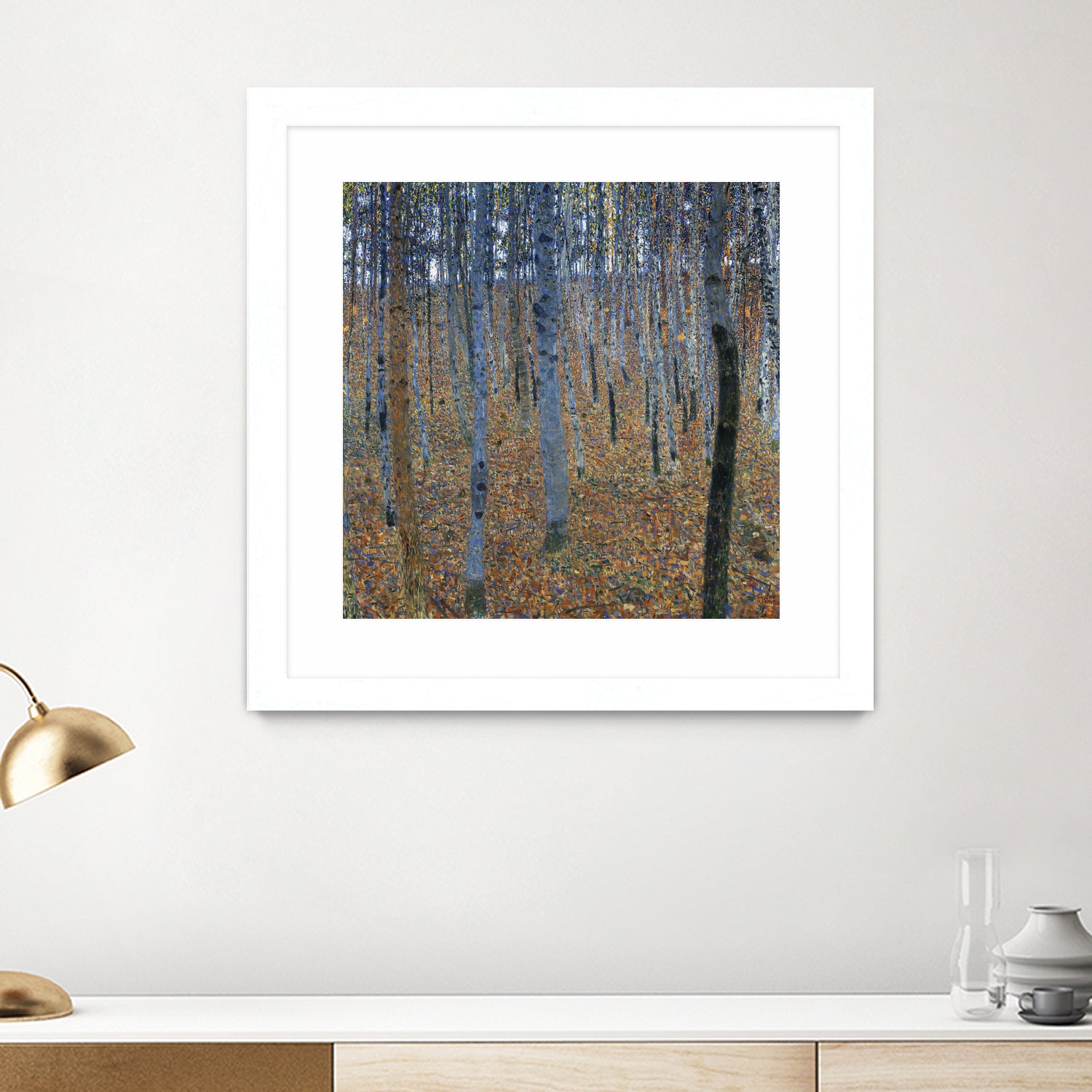 Beech Grove I (1902) by Gustav Klimt on GIANT ART - 5906 illustration