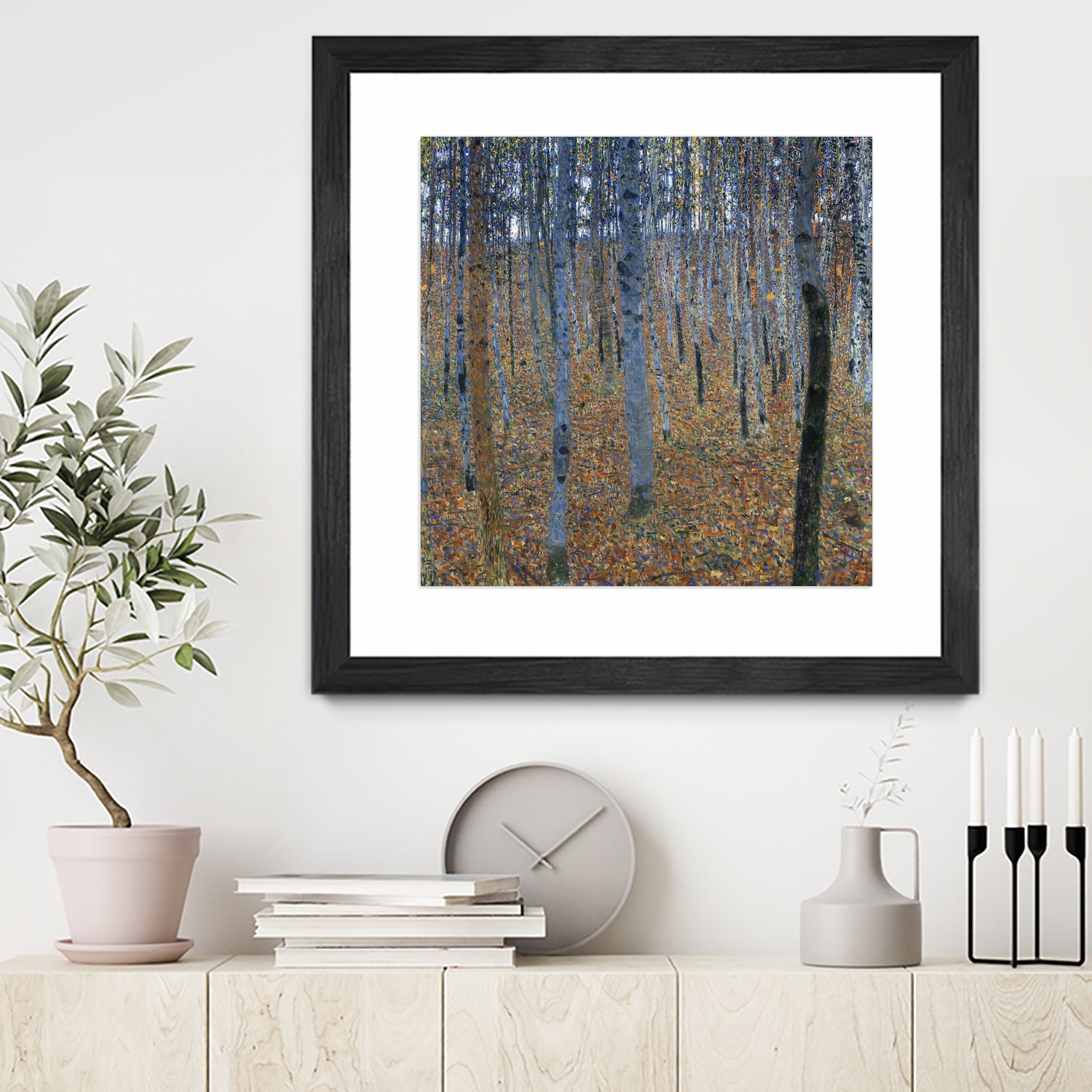 Beech Grove I (1902) by Gustav Klimt on GIANT ART - 5906 illustration