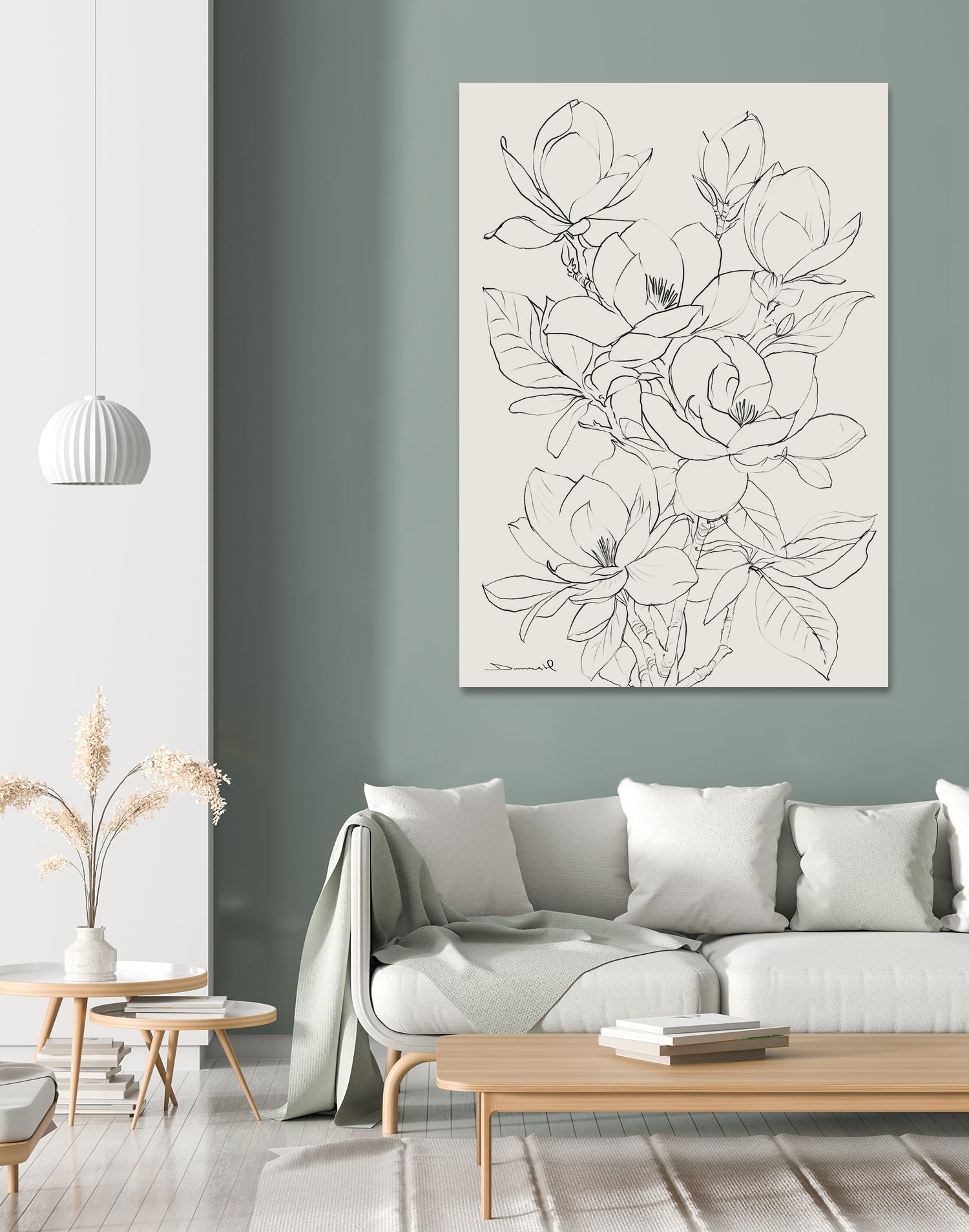 Magnolia Tree by Dan Hobday on GIANT ART - flower flowers and plants flower