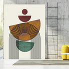 Textured Mid Century Composition by Little Dean on GIANT ART - illustration abstract wall art