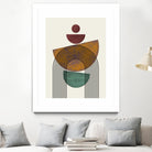 Textured Mid Century Composition by Little Dean on GIANT ART - illustration abstract wall art