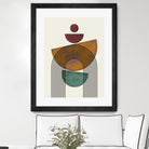 Textured Mid Century Composition by Little Dean on GIANT ART - illustration abstract wall art