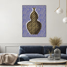 Polka Dot Vase by Little on GIANT ART - illustration vase