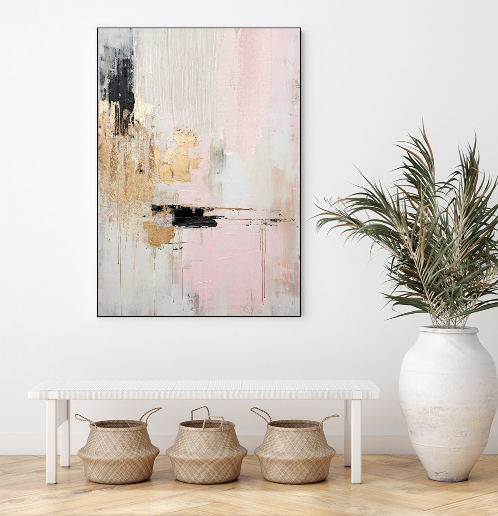 Softly pink by Sally on GIANT ART - ann moss