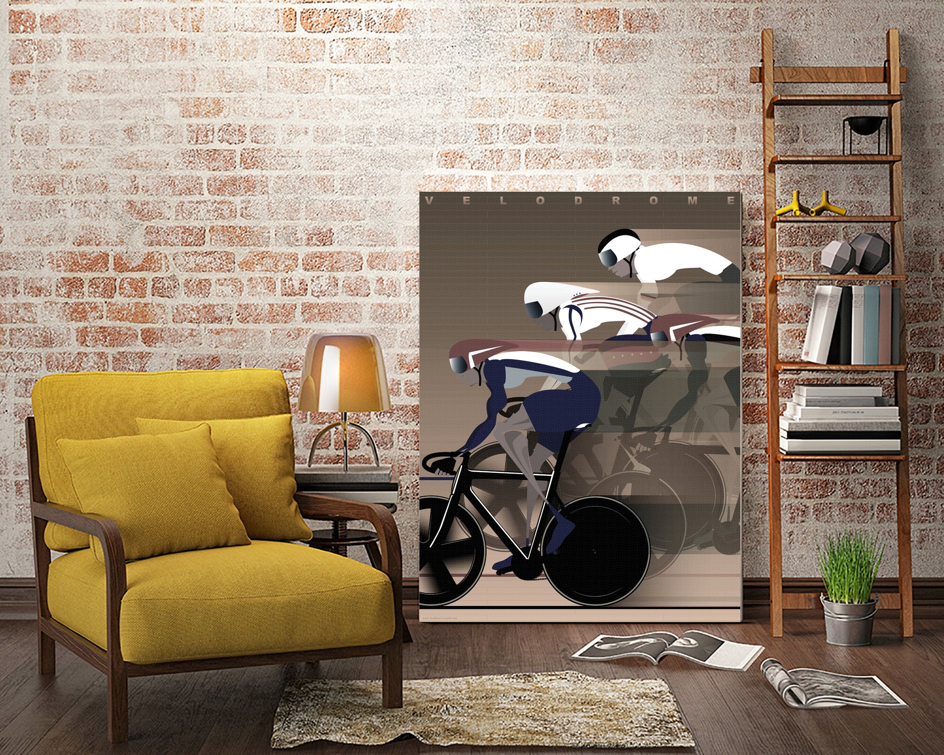 Velodrome by Wyatt 9 on GIANT ART - vintage poster,vintage,retro,old,poster,retro poster,old poster,text,vehicles,grand tour,bicycle,bike,bikes,transportaiton,bicycles,transportation,graphic,word, words, letter, letters, inspiration, inspirational,illustration,vehicle,sport,sports,action,biking,bicycling,cycling,person,people,bike ride,bike rider,bike riding,bicyclist,bike riders,bicyclists,race,racing,helmet,helmets,bicycle shop,family tree,high key,high-