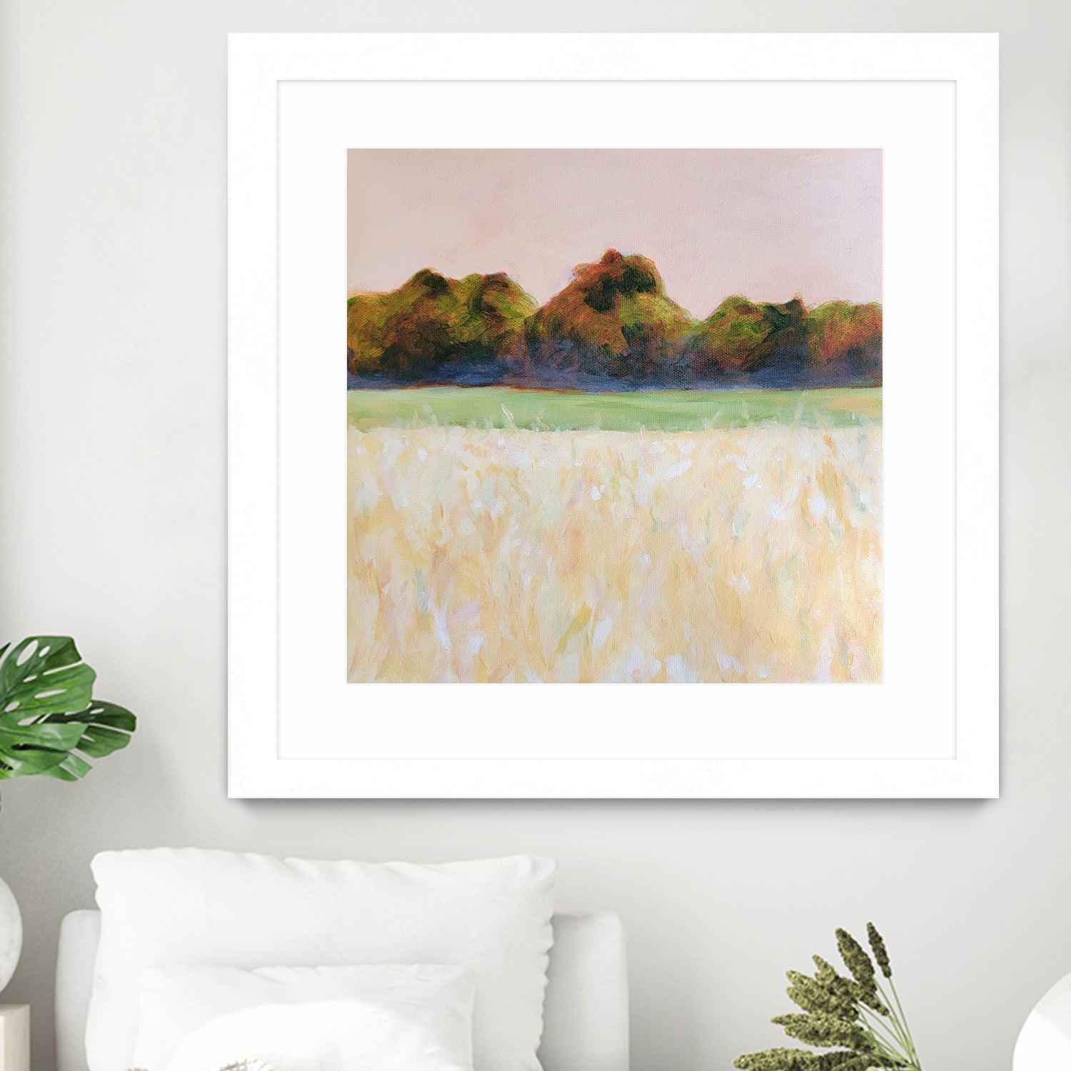 Summer Field by Claire Whitehead on GIANT ART - landscape oil paint