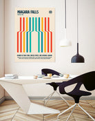 Niagara Falls National Park Travel Poster by Retrodrome on GIANT ART