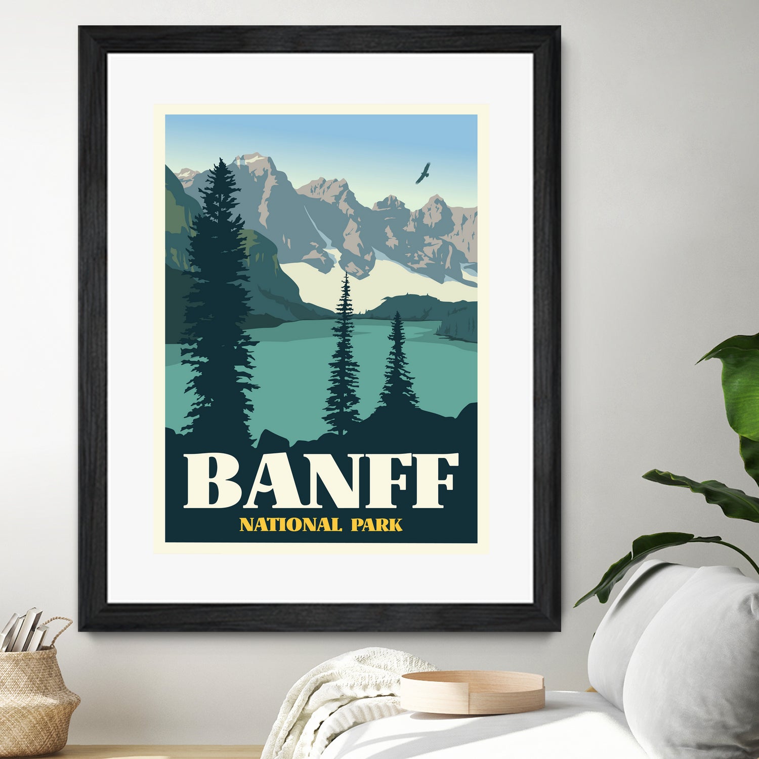 Banff National Park by Retrodome on GIANT ART