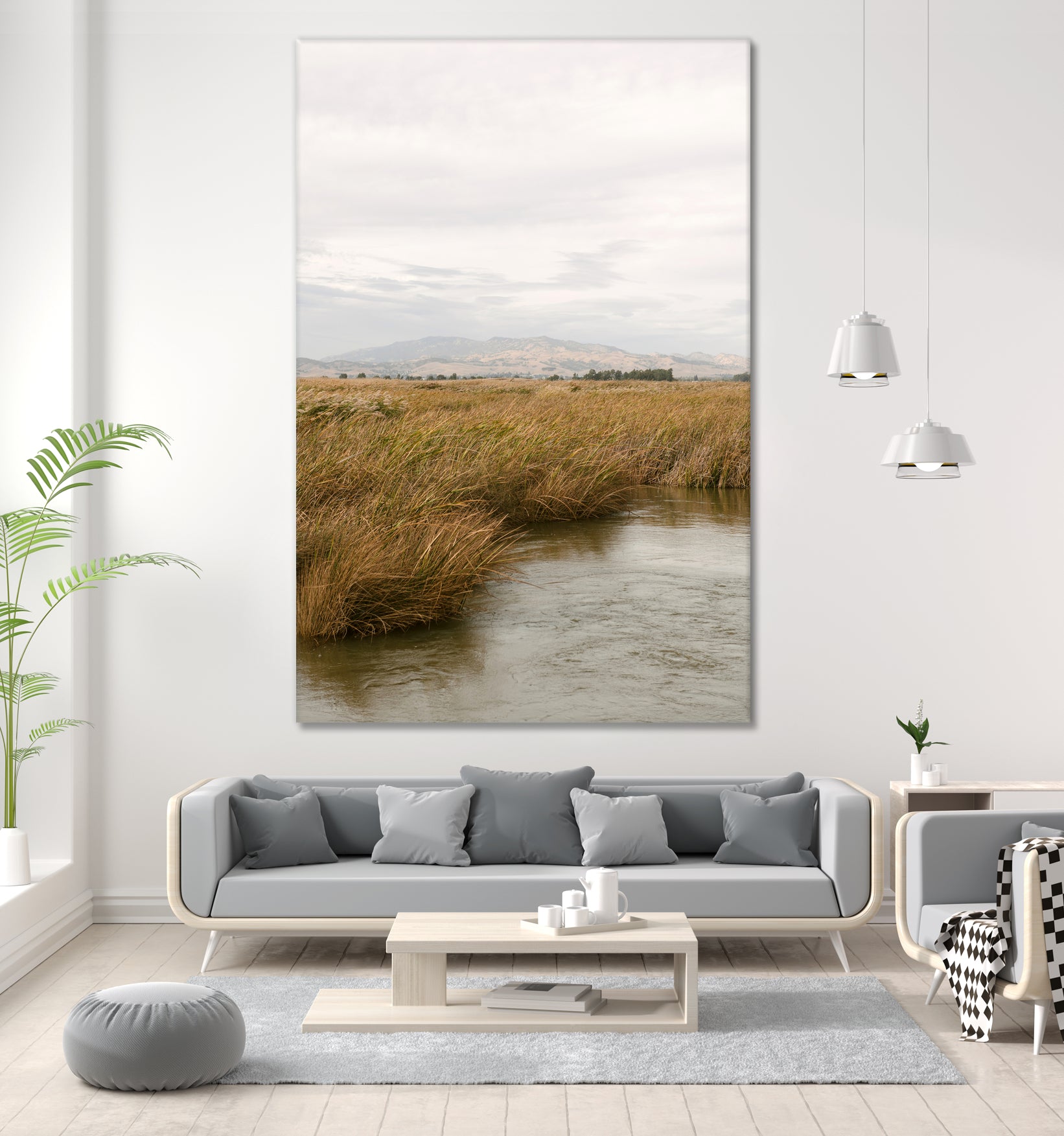 Marshland No.2 by Crystal Lynn Collins on GIANT ART - landscape harmony