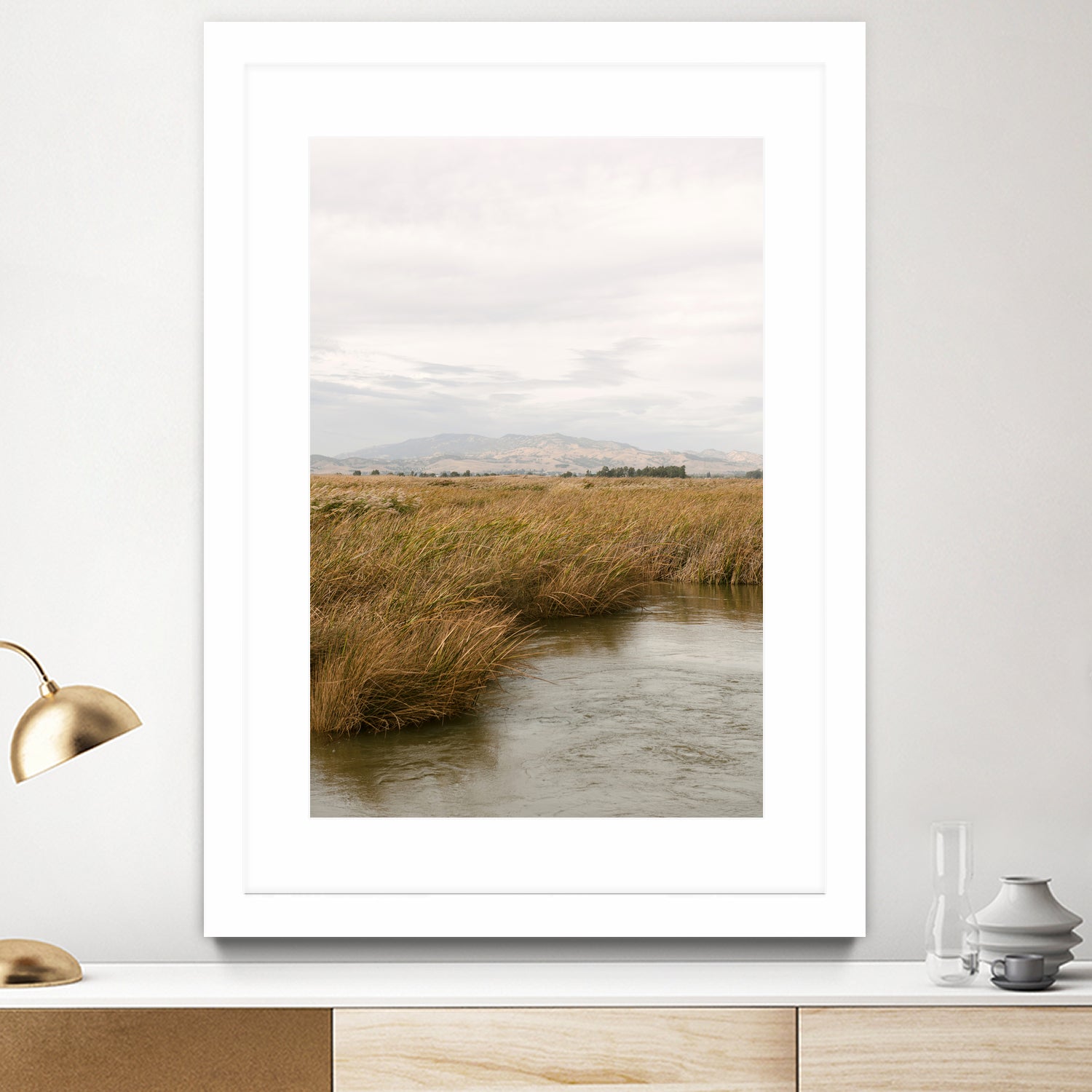 Marshland No.2 by Crystal Lynn Collins on GIANT ART - landscape harmony