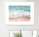 Beach Vibes III by Gemma Bardot on GIANT ART - pink landscape tourism