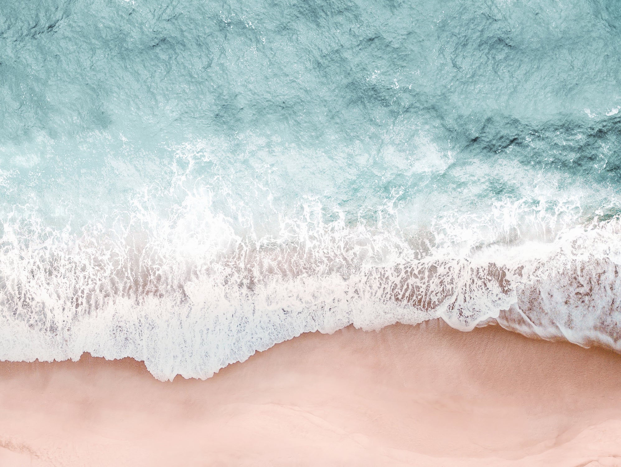 Beach Vibes III by Gemma Bardot on GIANT ART - pink landscape tourism