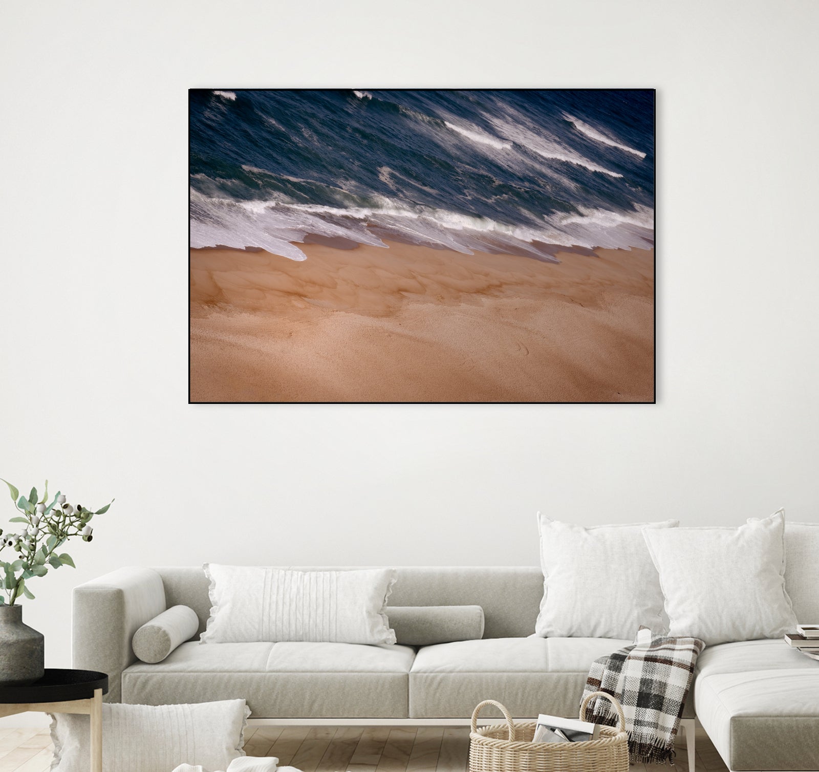 Take Me by Vito Muolo on GIANT ART - blue landscape sand