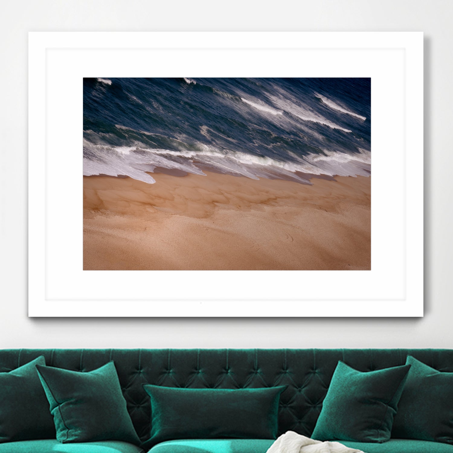 Take Me by Vito Muolo on GIANT ART - blue landscape sand