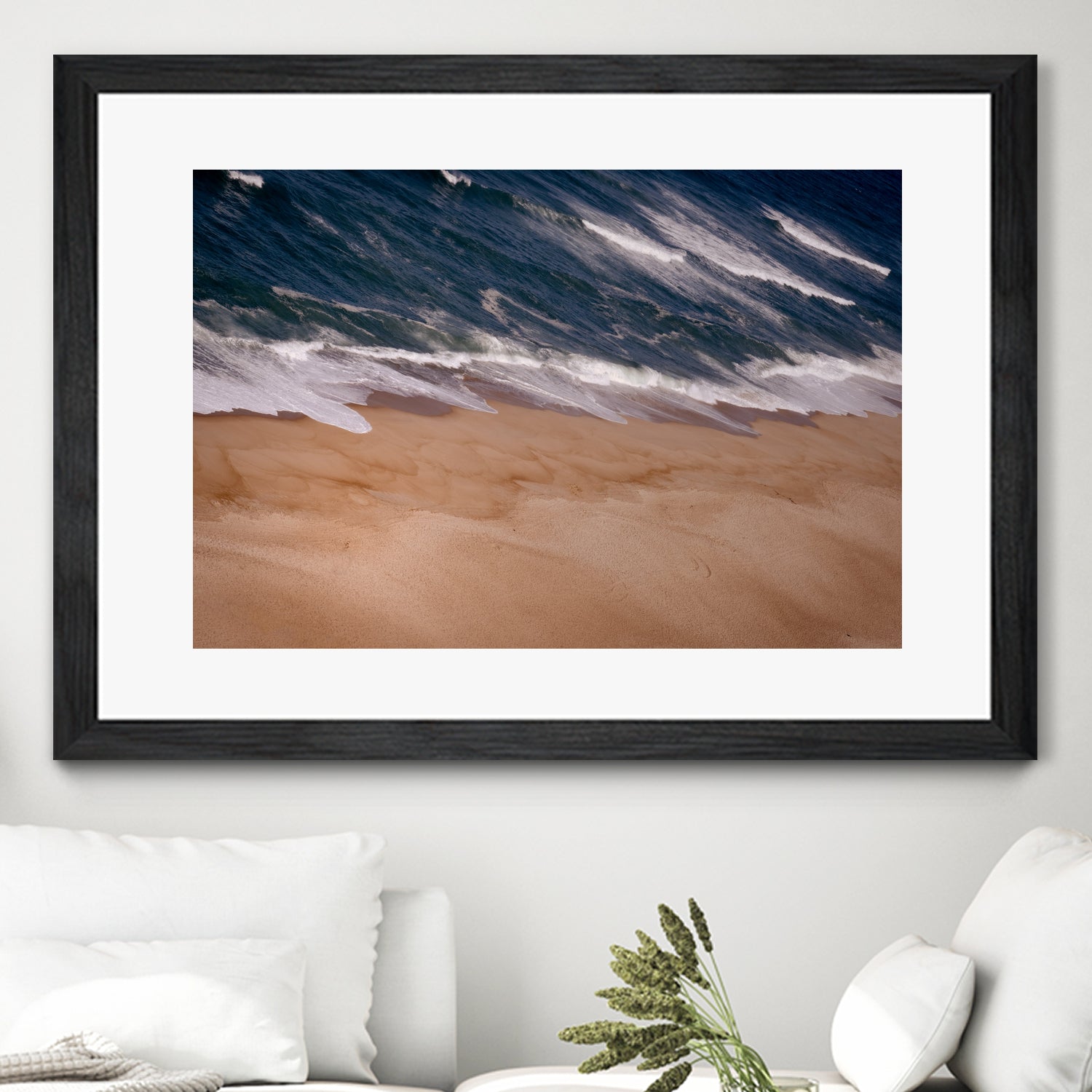 Take Me by Vito Muolo on GIANT ART - blue landscape sand