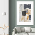 Neutral With Grey 1 by Sally on GIANT ART - ann moss