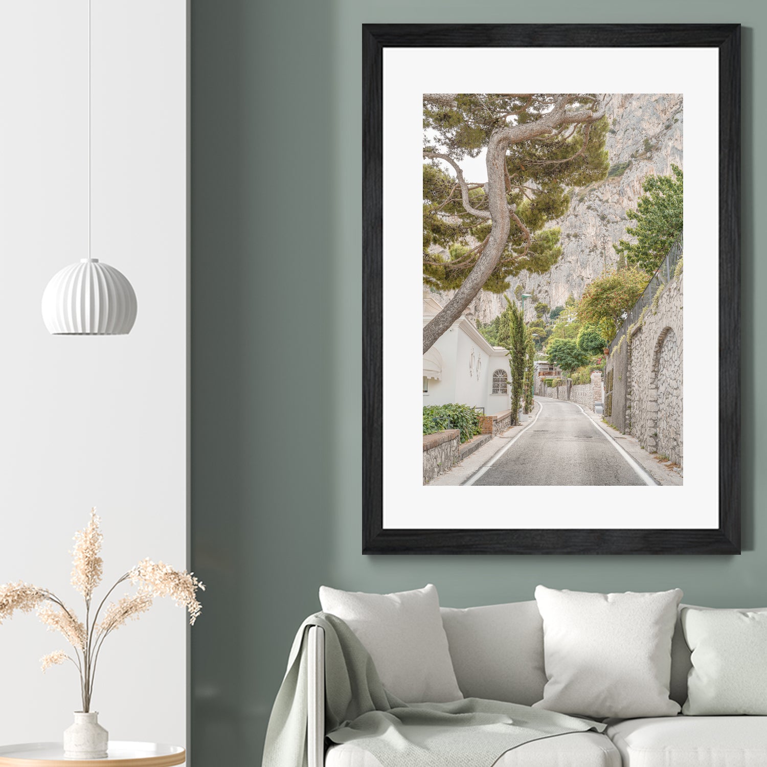 Streets of Capri by Henrike Schenk on GIANT ART - landscape capri