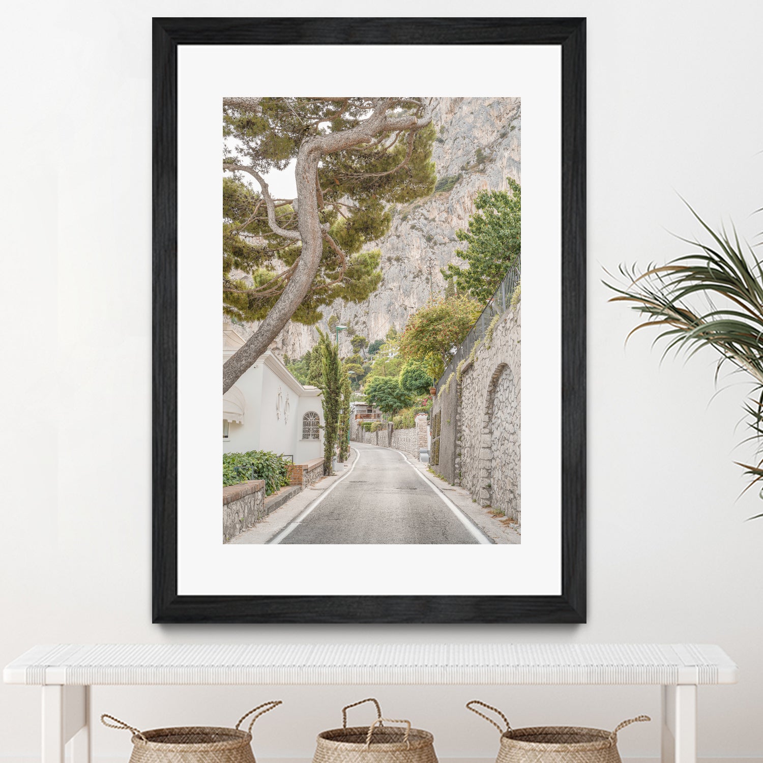 Streets of Capri by Henrike Schenk on GIANT ART - landscape capri