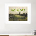 No WiFi / Oil Painting Landscape by The on GIANT ART - art concept