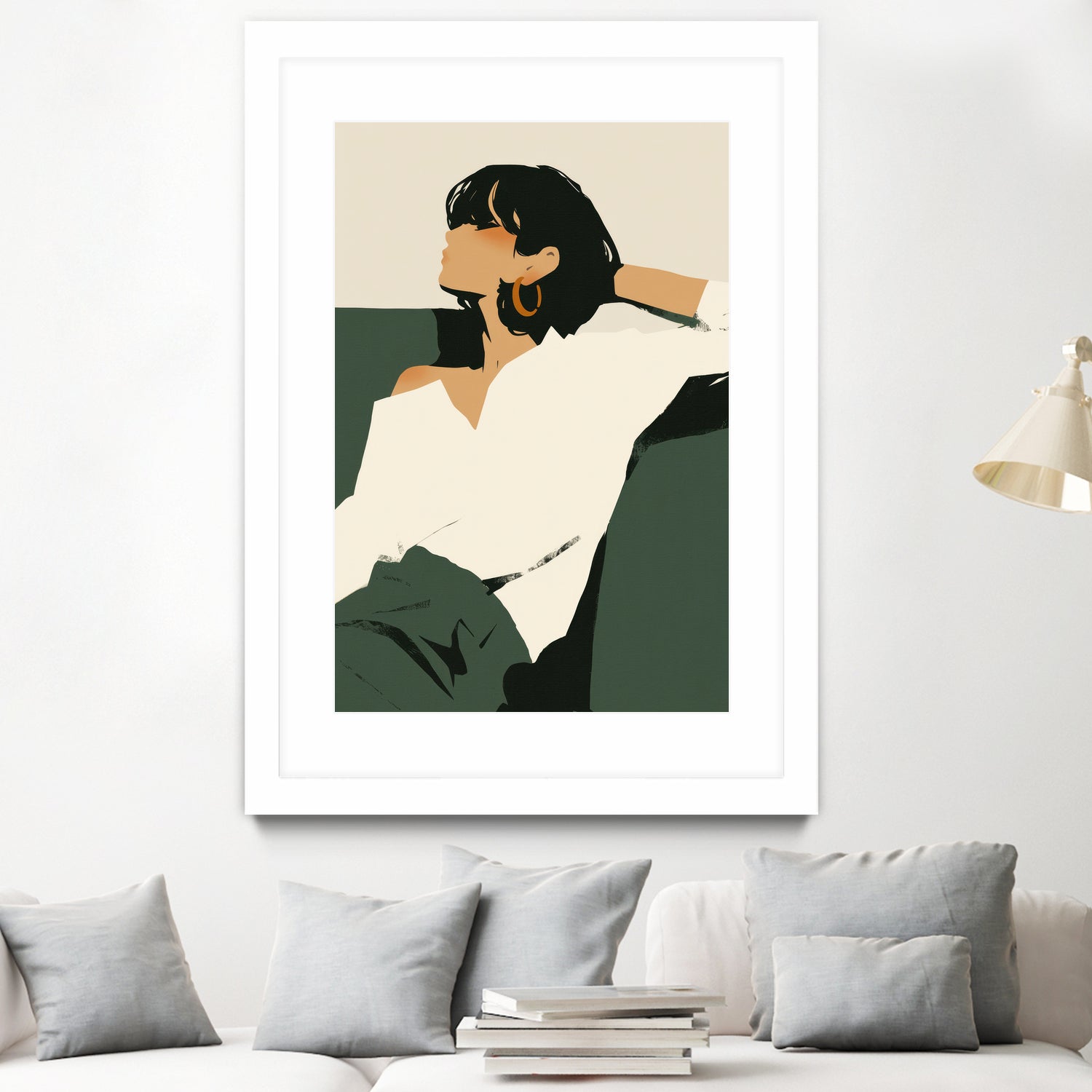 Relaxing woman by Treechild on GIANT ART - 