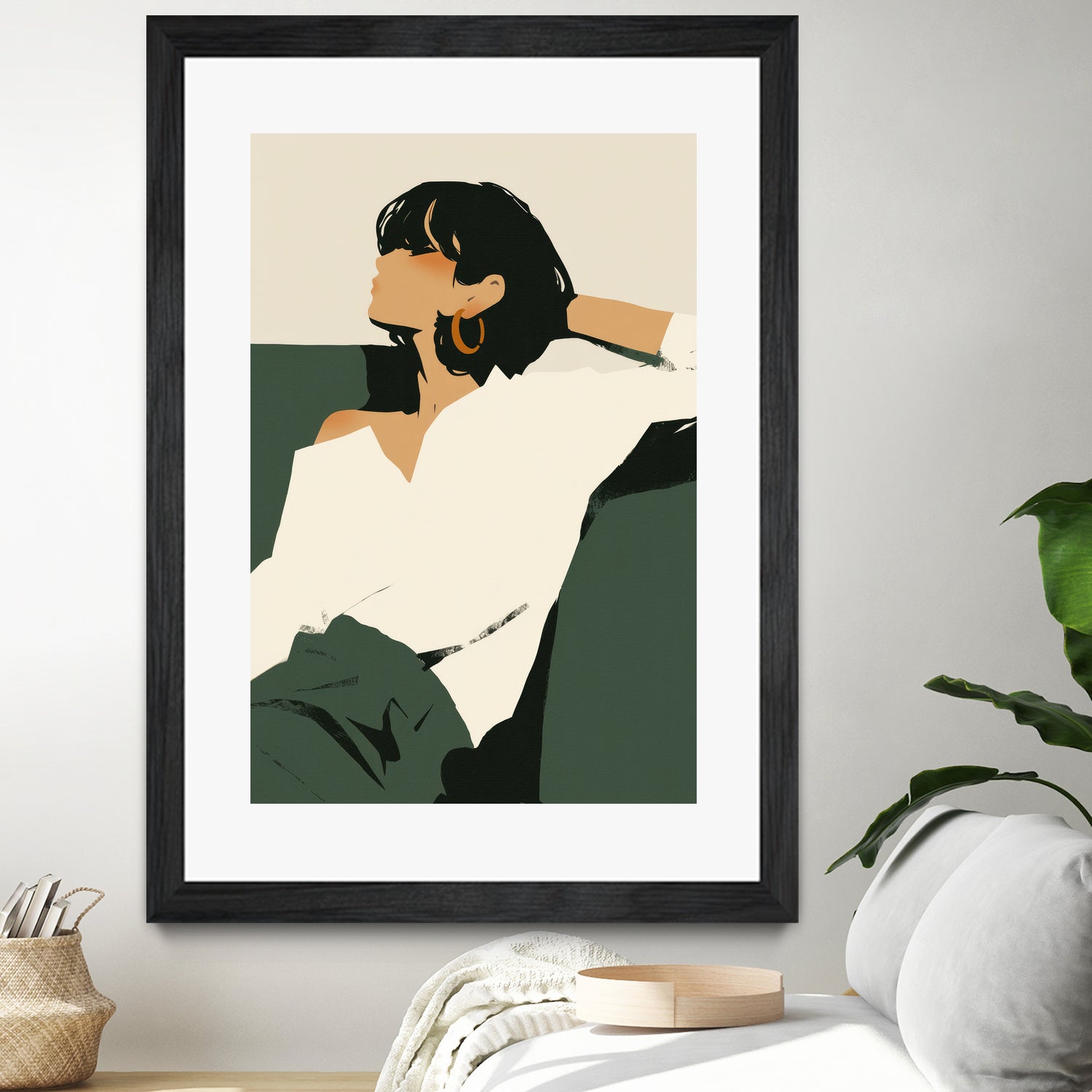 Relaxing woman by Treechild on GIANT ART - 