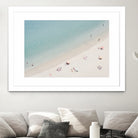 Aerial beach view by Photolovers on GIANT ART - landscape sunbathing