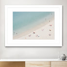 Aerial beach view by Photolovers on GIANT ART - landscape sunbathing