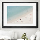 Aerial beach view by Photolovers on GIANT ART - landscape sunbathing