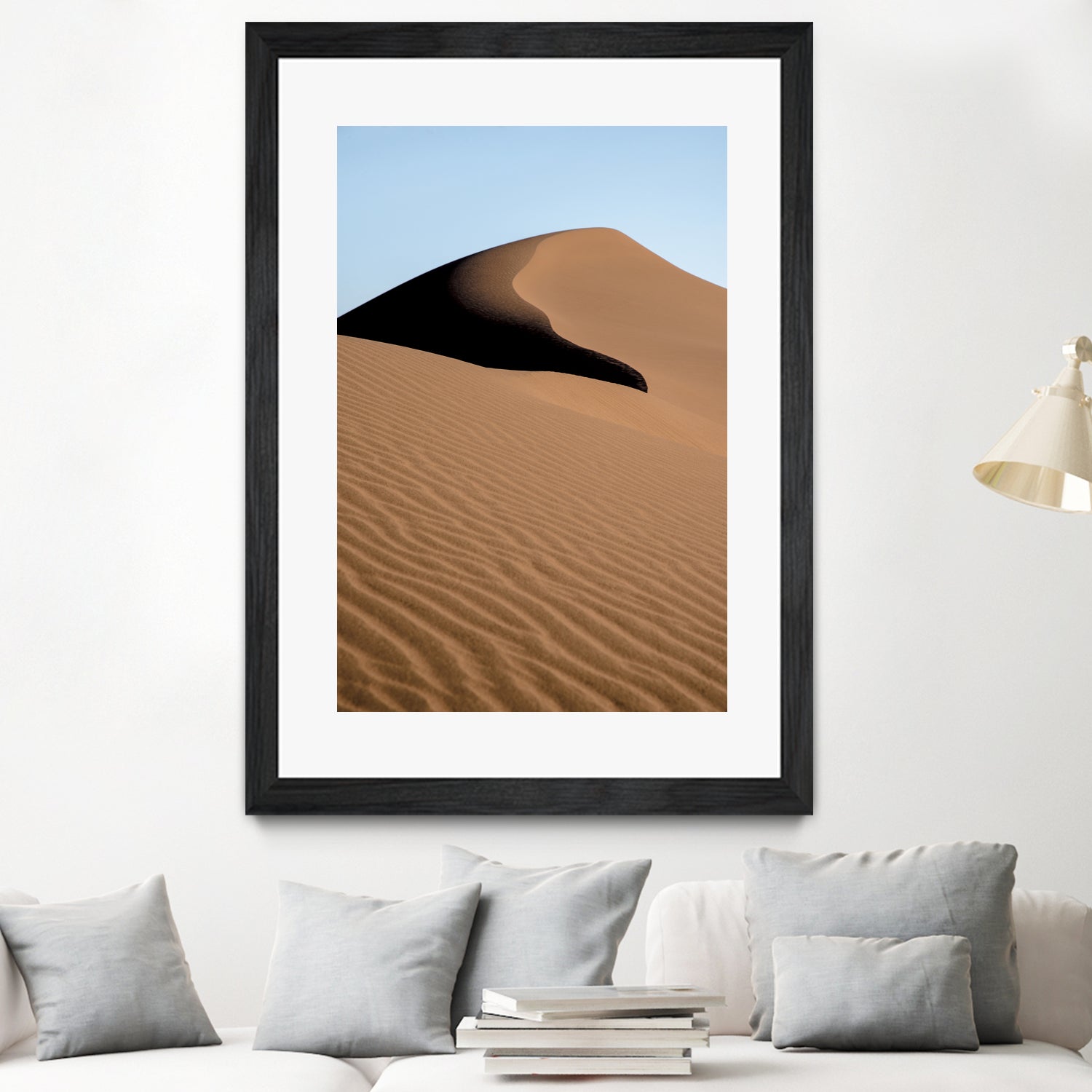 Sand dune In the desert by Photolovers on GIANT ART - photography desert