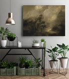 Moody Woods by Dan Hobday on GIANT ART - green hobday