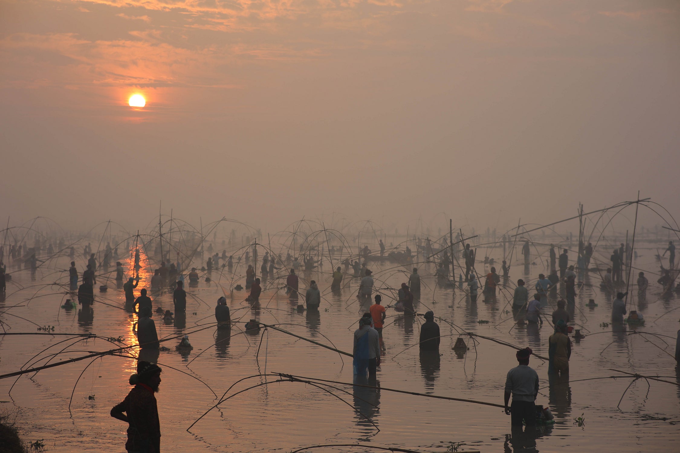 Fishing festival by Mostafijur Rahman Nasim on GIANT ART - landscape fising