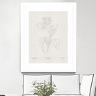 In Tulips (blue) by Gabriella Roberg on GIANT ART - line art gabriella roberg
