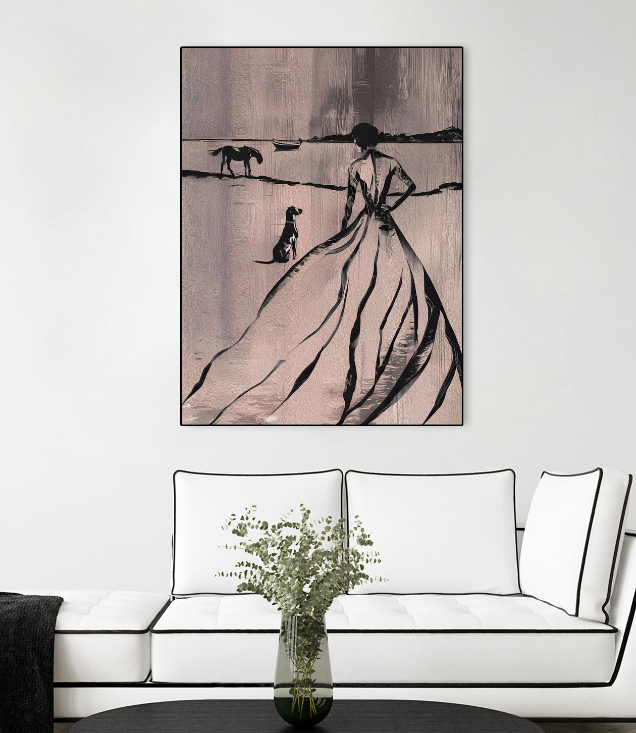 Woman By the Lake by Andreas Magnusson on GIANT ART - paintings drawing