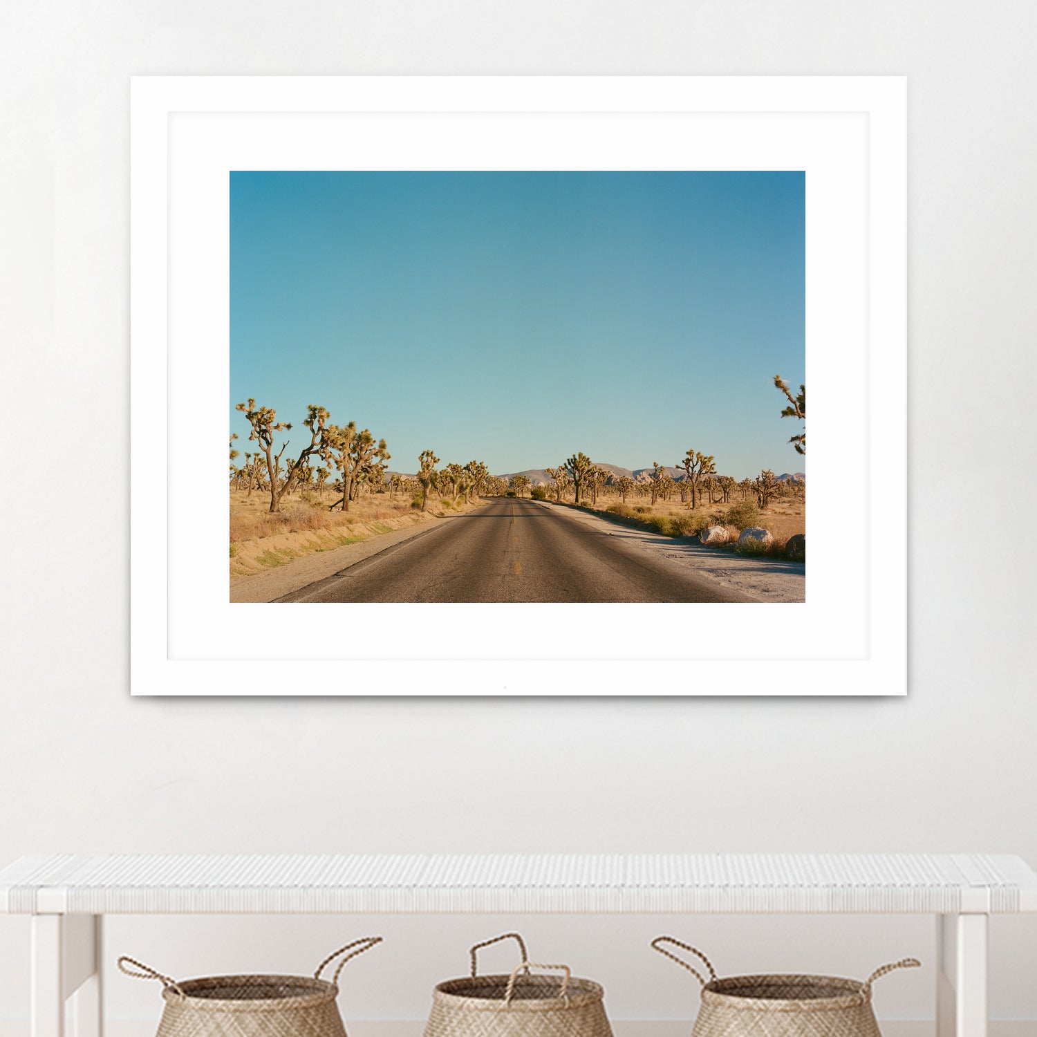 Joshua Tree Road by Bethany Young on GIANT ART - landscape usa