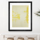 SUNNY SIDE UP by Gustaf Tidholm on GIANT ART - abstract yellow