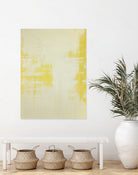SUNNY SIDE UP by Gustaf Tidholm on GIANT ART - abstract yellow