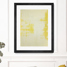 SUNNY SIDE UP by Gustaf Tidholm on GIANT ART - abstract yellow