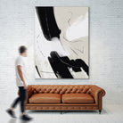 Paint abstract black and white by Little on GIANT ART - dean